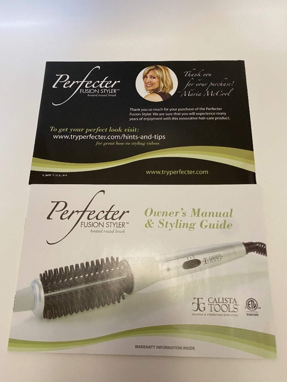Calista Tools Perfecter Fusion Styler Heated Round Brush